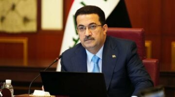 رئيس وزراء العراق يهنئ الشيخ أحمد عبدالله الصباح بتعيينه رئيسا للوزراء