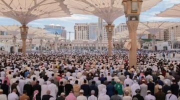 258 ألف ساعة تطوعية بالمسجد النبوى فى النصف الأول من شهر رمضان