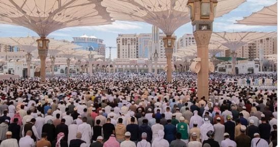258 ألف ساعة تطوعية بالمسجد النبوى فى النصف الأول من شهر رمضان