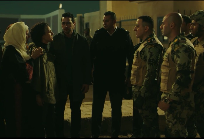 مسلسل مليحة الحلقة الثالثة، المقابلة الأولى بين سيرين خاس والضابط المصري