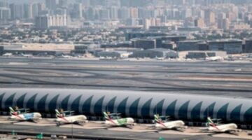 مطار دبى الدولى يقلص عدد الرحلات القادمة مؤقتا