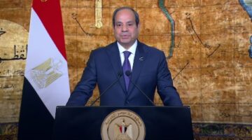 الرئيس السيسي: سيناء تظل رمزا لصلابة الشعب المصرى فى دحر المعتدين والغزاة
