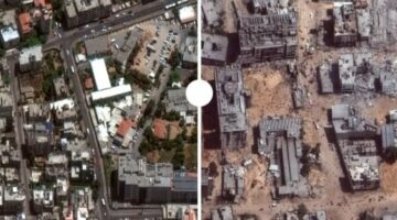 شاهد كيف محا الاحتلال الإسرائيلى مستشفيات غزة