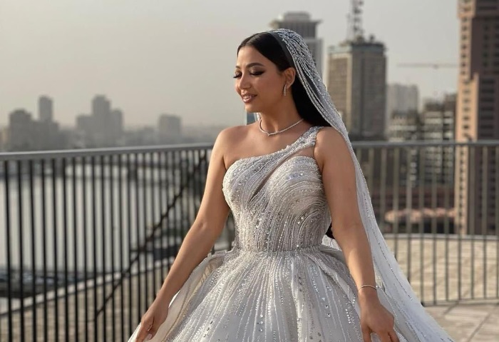450 ألف جنيه، سعر فستان ابنة بدرية طلبة في حفل زفافها