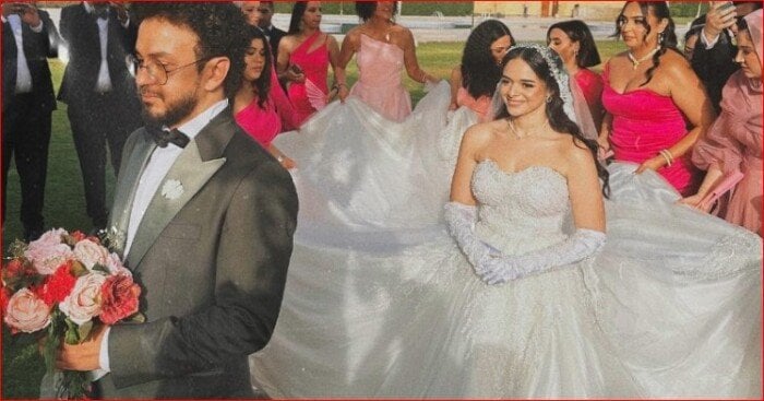 وسط أجواء عائلية.. نجل حنان يوسف يحتفل بحفل زفافه (صور)